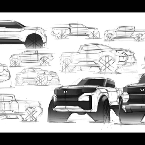 2027 Mahindra Motors Scorpio Lifestyler Sketches